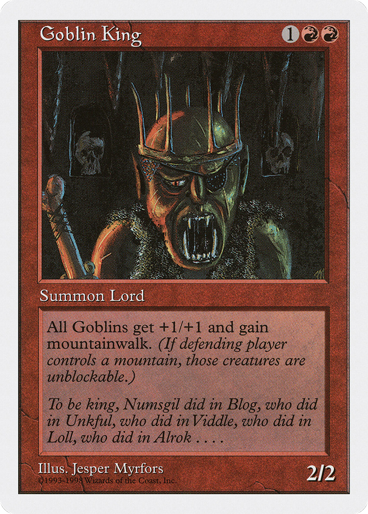 Goblin King (ATH-002) - Anthologies