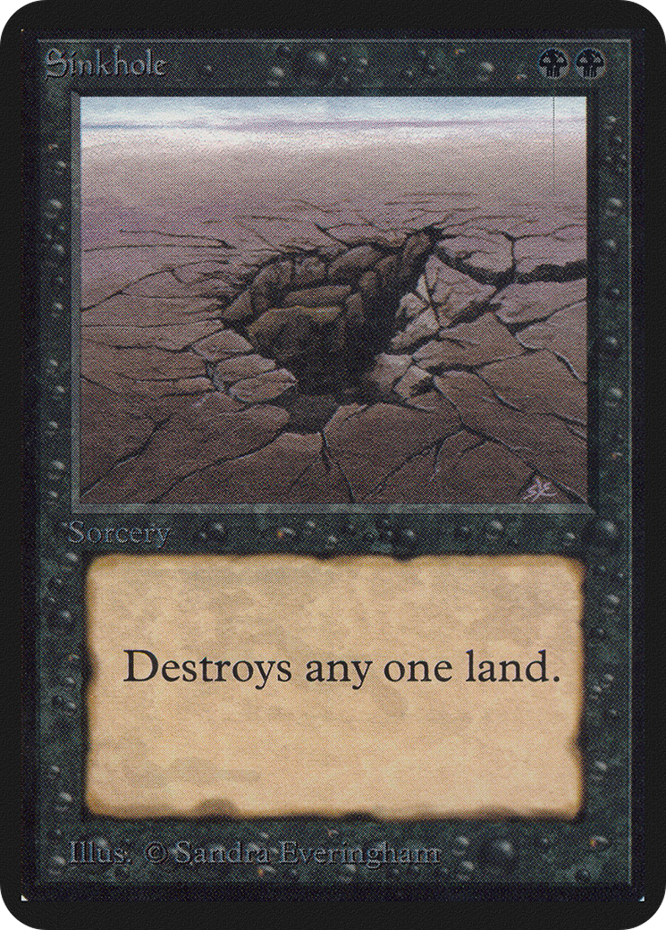 Sinkhole (LEA-) - Limited Edition Alpha