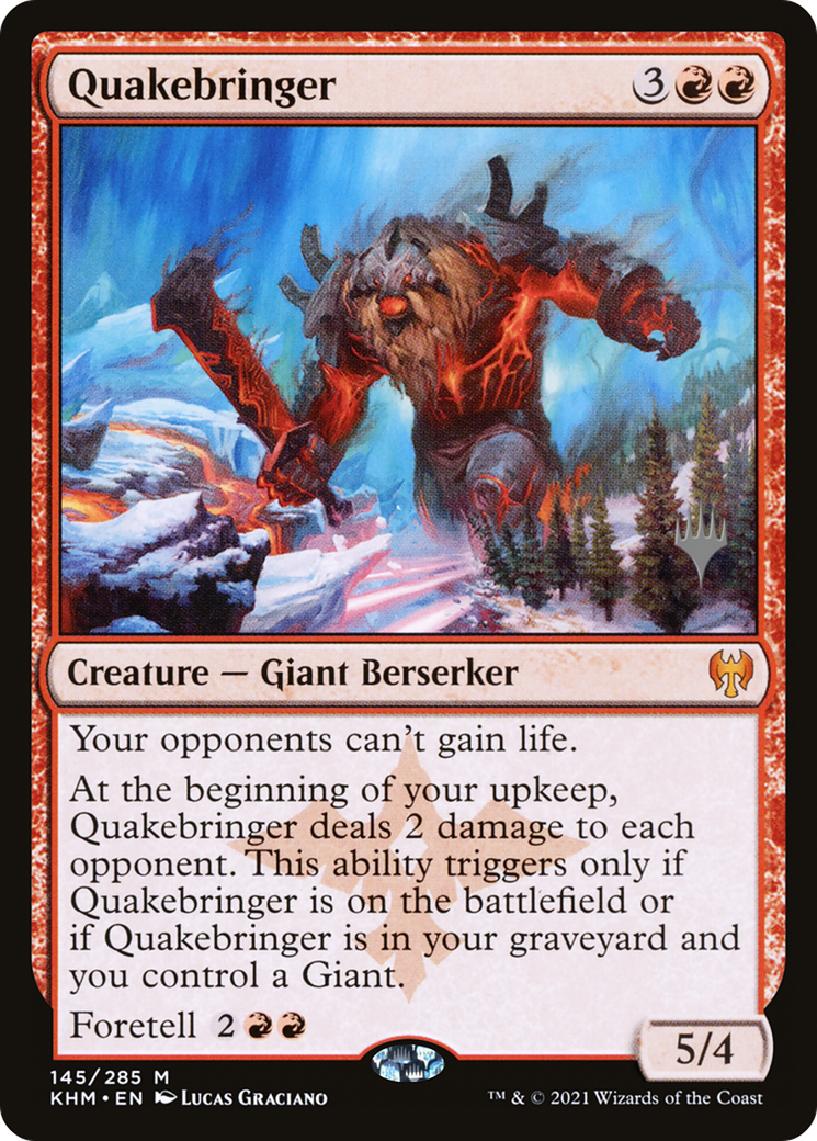 Quakebringer (PPKHM-145) - Kaldheim Promos