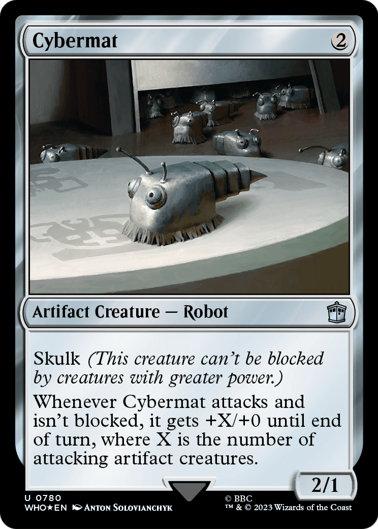 Cybermat (Surge Foil) (WHO-780) - Doctor Who Foil