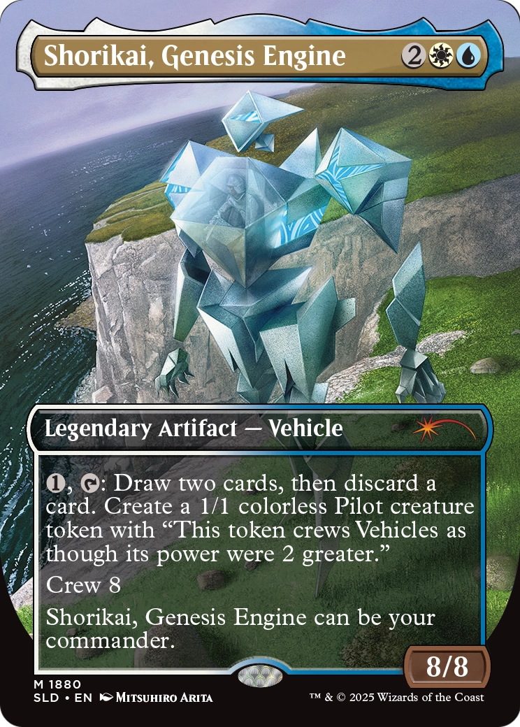 Shorikai, Genesis Engine (SLD-1880) - Secret Lair Drop (Borderless)