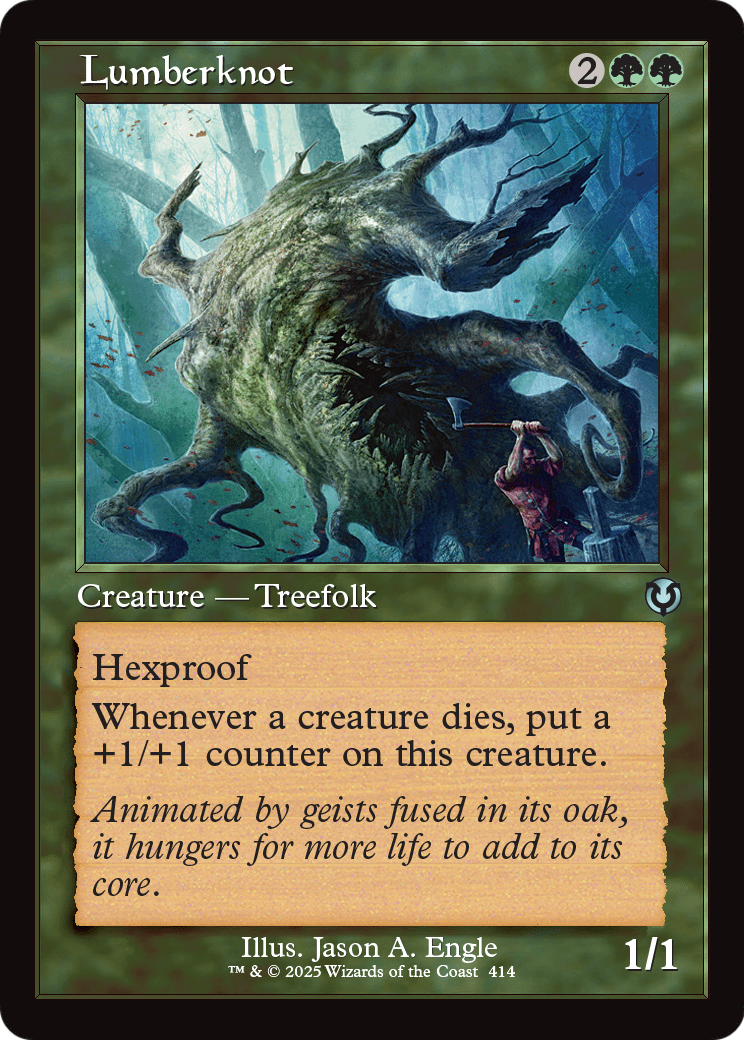 Lumberknot (Retro Frame) (INR-414) - Innistrad Remastered Foil