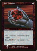 Fire Diamond (7ED-296★) - 7th Edition