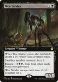 Woe Strider (Extended Art) (THB-317) - Theros Beyond Death: (Extended Art)