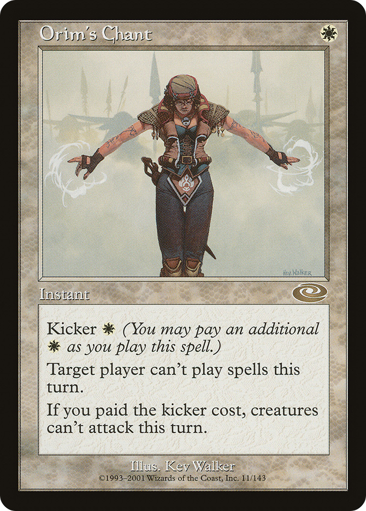 Orim's Chant (PLS-011) - Planeshift Foil