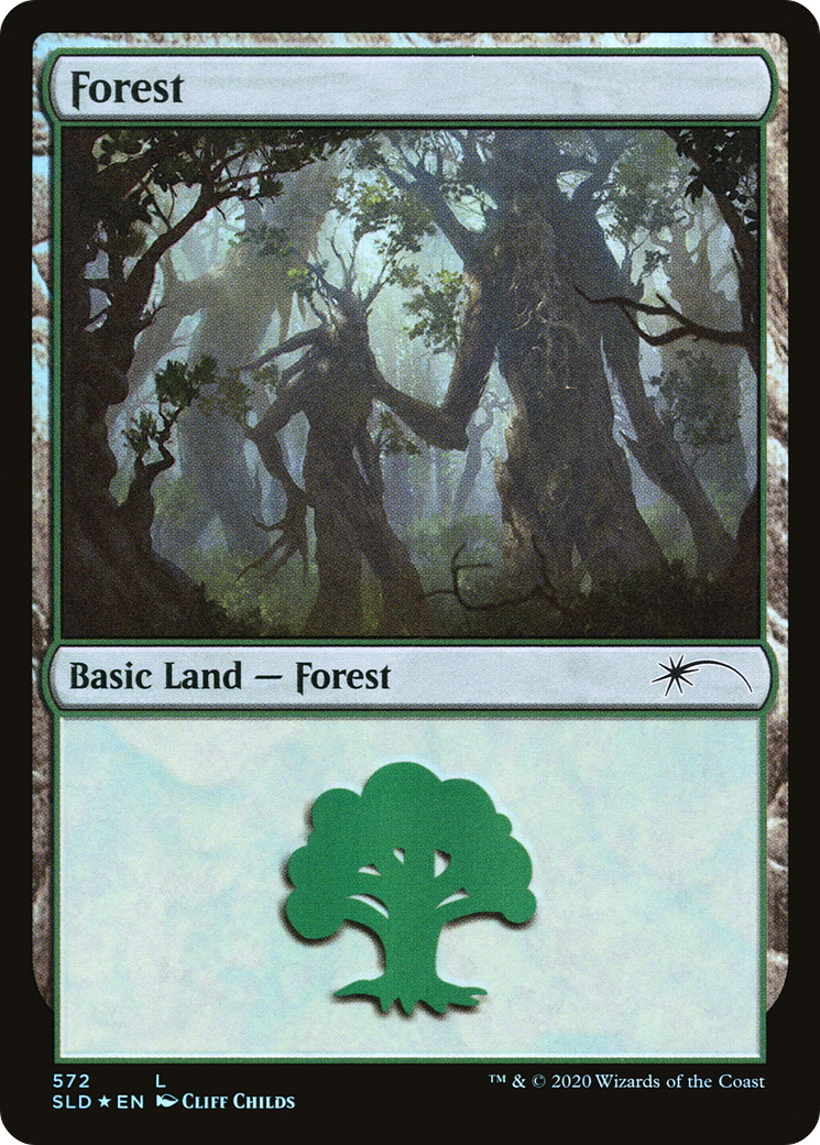 Forest (572) (SLD-572) - Secret Lair Drop Foil