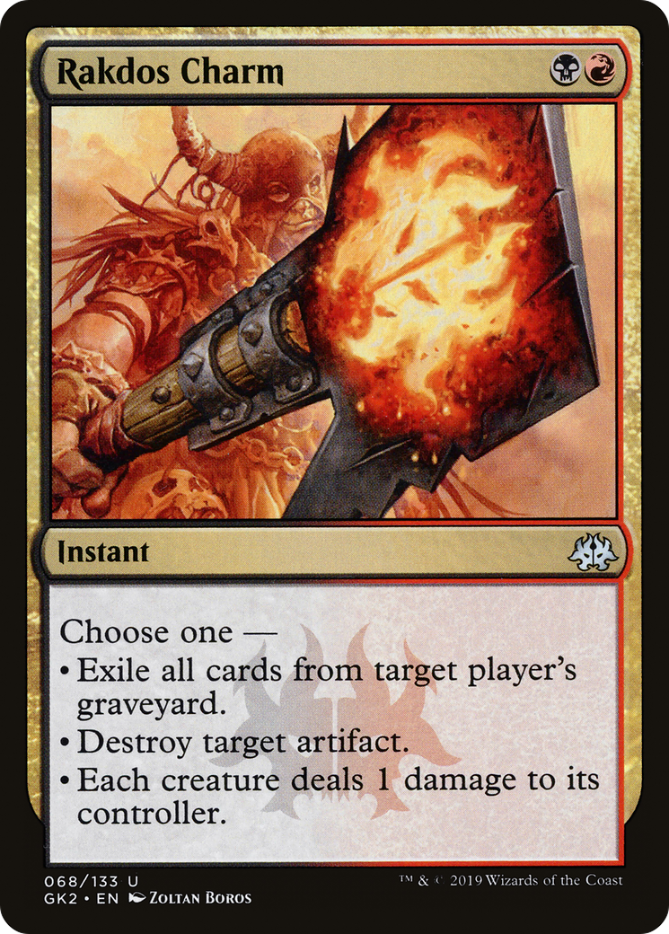 Rakdos Charm (GK2-068) - RNA Guild Kit