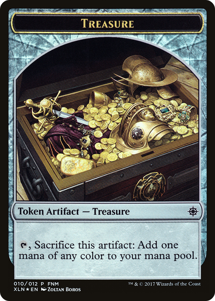 Vampire // Treasure (010) Token (FNM-010) - Friday Night Magic 2017 Foil