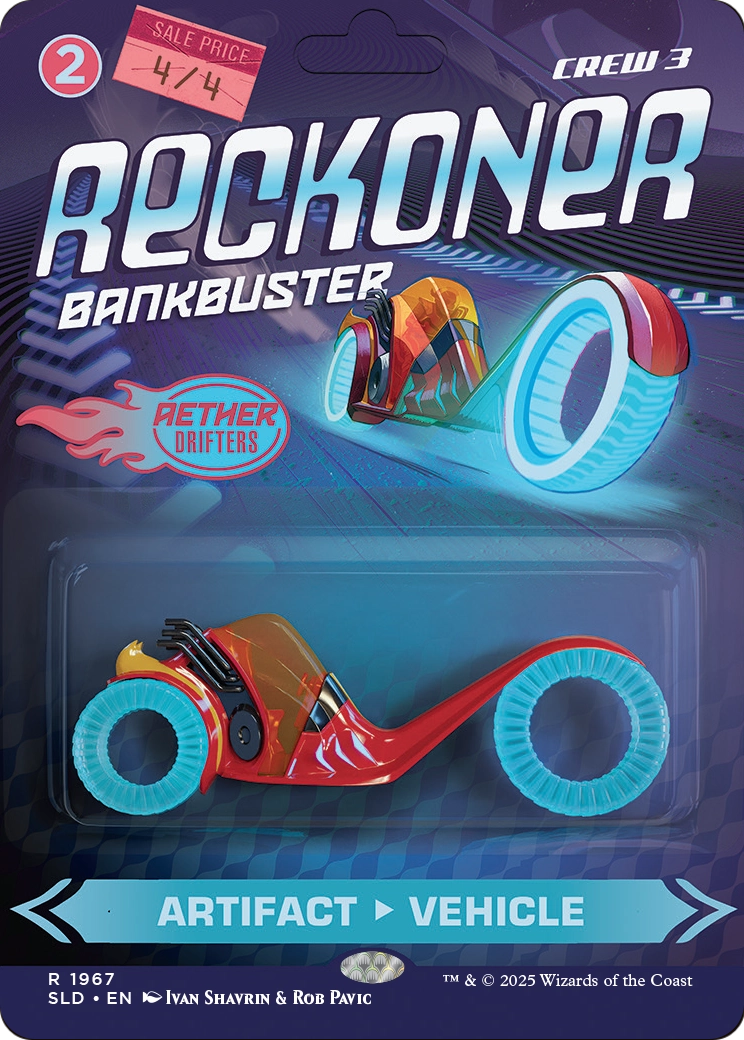 Reckoner Bankbuster (SLD-1967) - Secret Lair Drop (Borderless) Foil