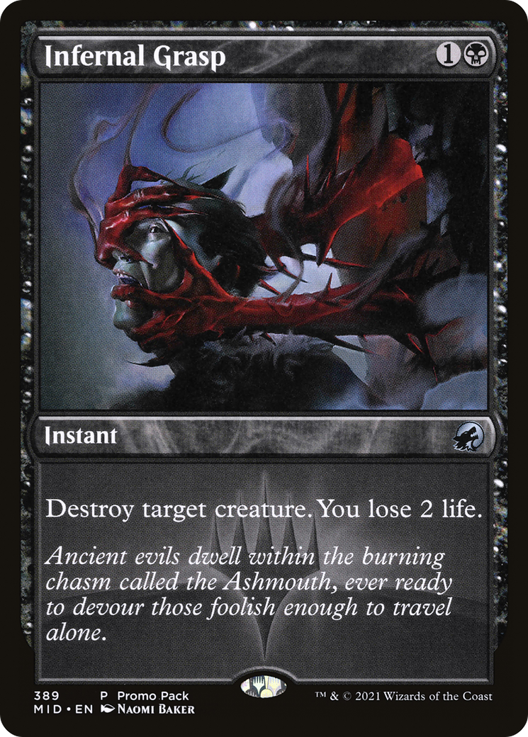Infernal Grasp (PPMID-389) - Innistrad: Midnight Hunt