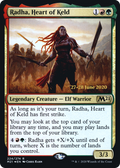 Radha, Heart of Keld (PRE-224S) - Core Set 2021 Promos Foil