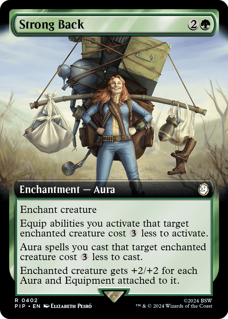 Strong Back (Extended Art) (PIP-402) - Fallout: (Extended Art)