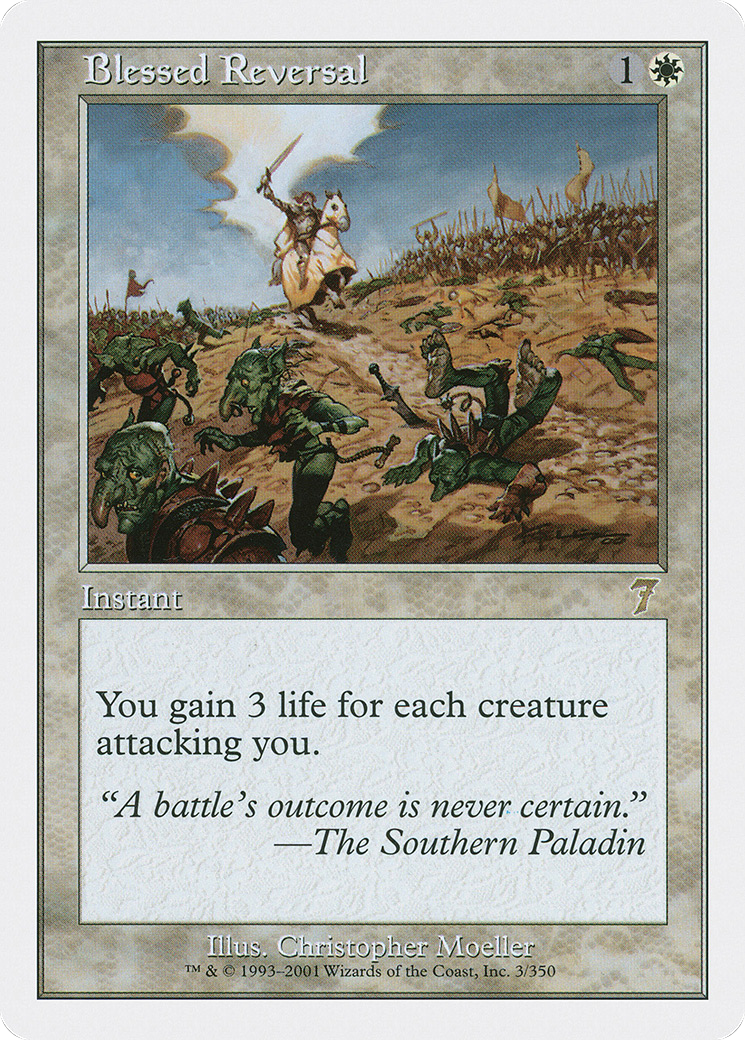Blessed Reversal (7ED-003) - 7th Edition