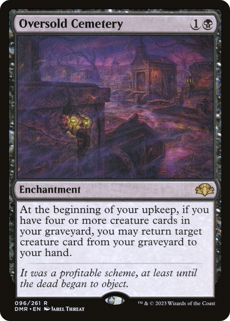 Oversold Cemetery (DMR-096) - Dominaria Remastered