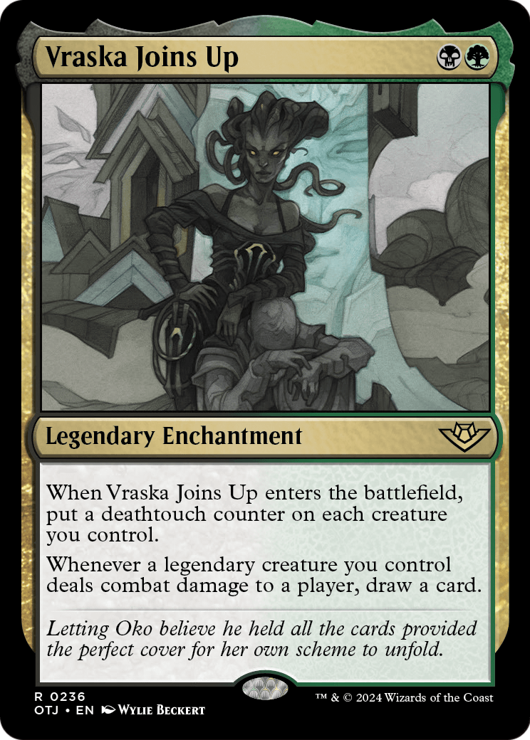 Vraska Joins Up (OTJ-236) - Outlaws of Thunder Junction