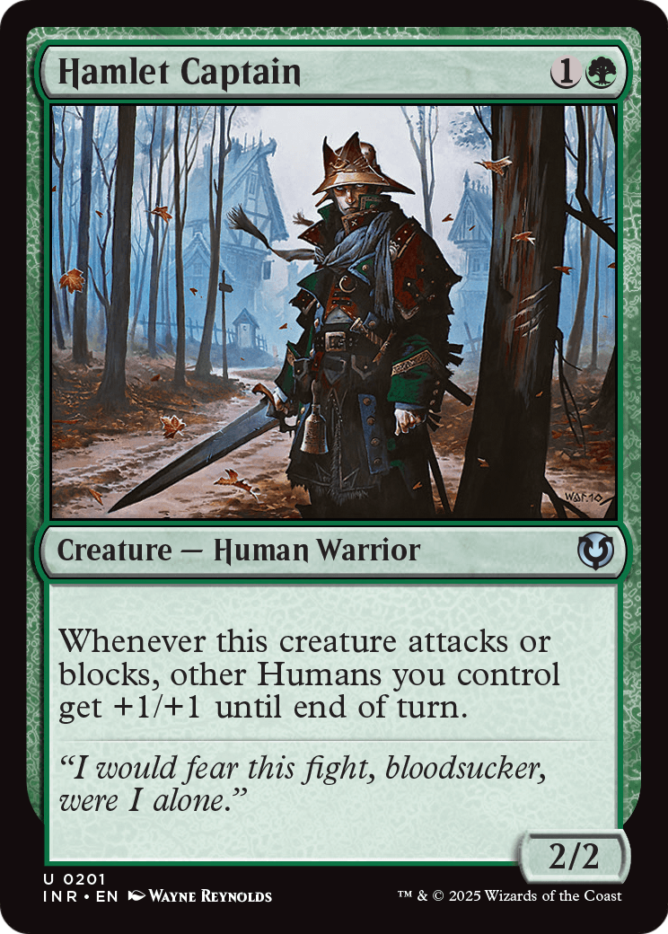 Hamlet Captain (INR-201) - Innistrad Remastered