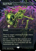 Fatal Push (SLP-003) - Secret Lair Showdown (Borderless) Foil