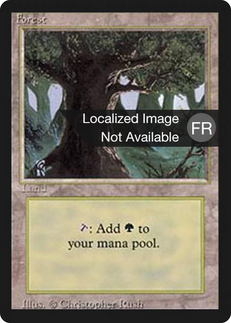 Forest (A) (FBB-284) - Foreign Black Border