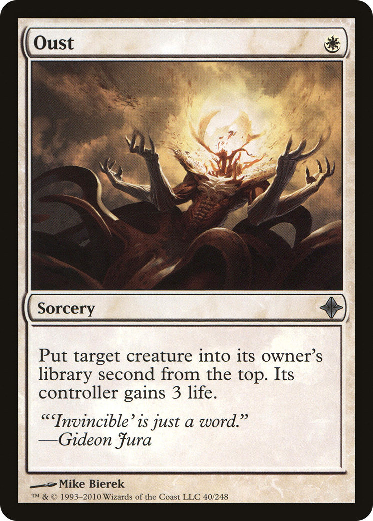 Oust (ROE-040) - Rise of the Eldrazi