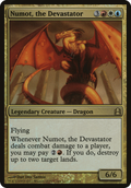 Numot, the Devastator (Commander) (OVER-) - Commander 2011 Oversized Foil