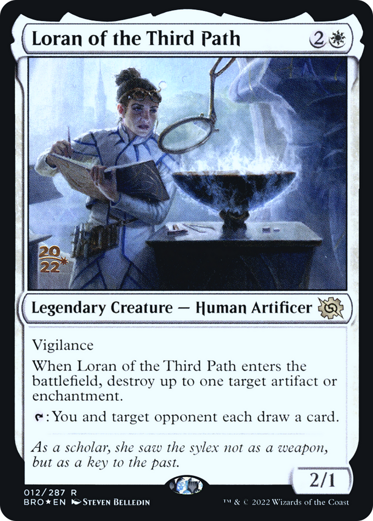Loran of the Third Path (PRE-012) - The Brothers' War Promos Foil