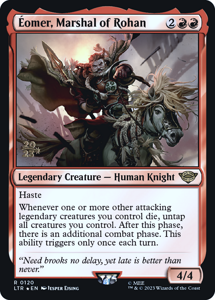 Eomer, Marshal of Rohan (PRE-120) - Tales of Middle-earth Promos Foil
