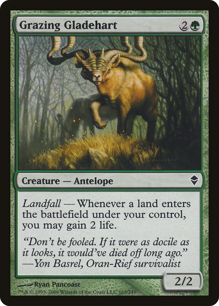 Grazing Gladehart (ZEN-163) - Zendikar