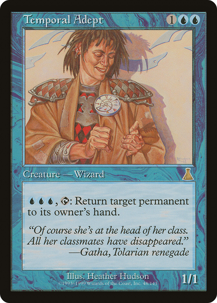 Temporal Adept (UDS-048) - Urza's Destiny