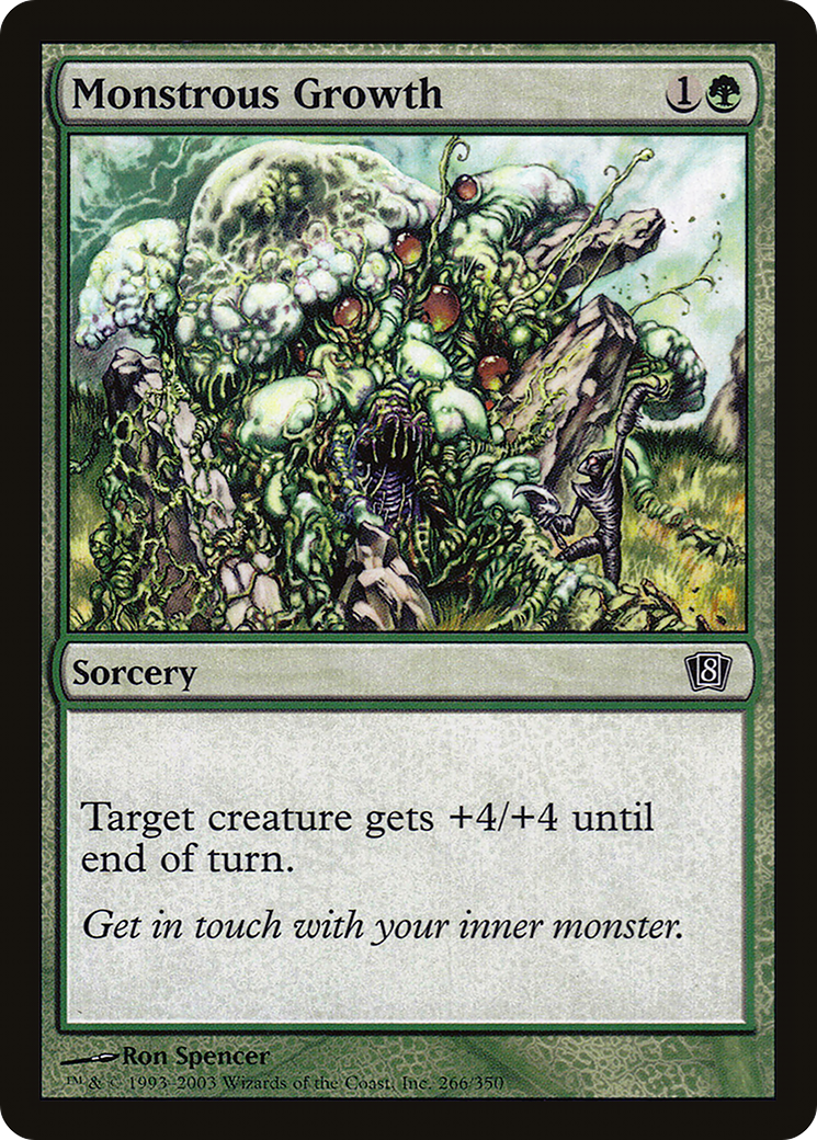 Monstrous Growth (8ED-266) - 8th Edition