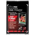 Ultra Pro One-Touch 130pt Magnetic UV 1 Card Holder: Black Border