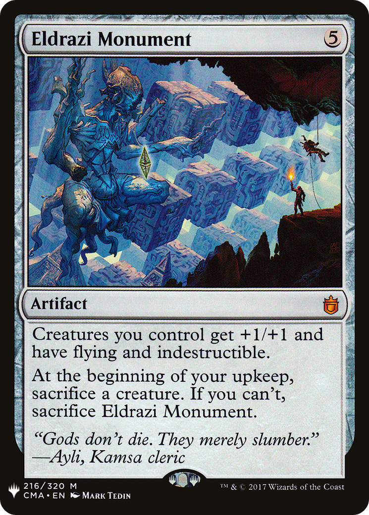 Eldrazi Monument (LIST-CMA-216) - The List