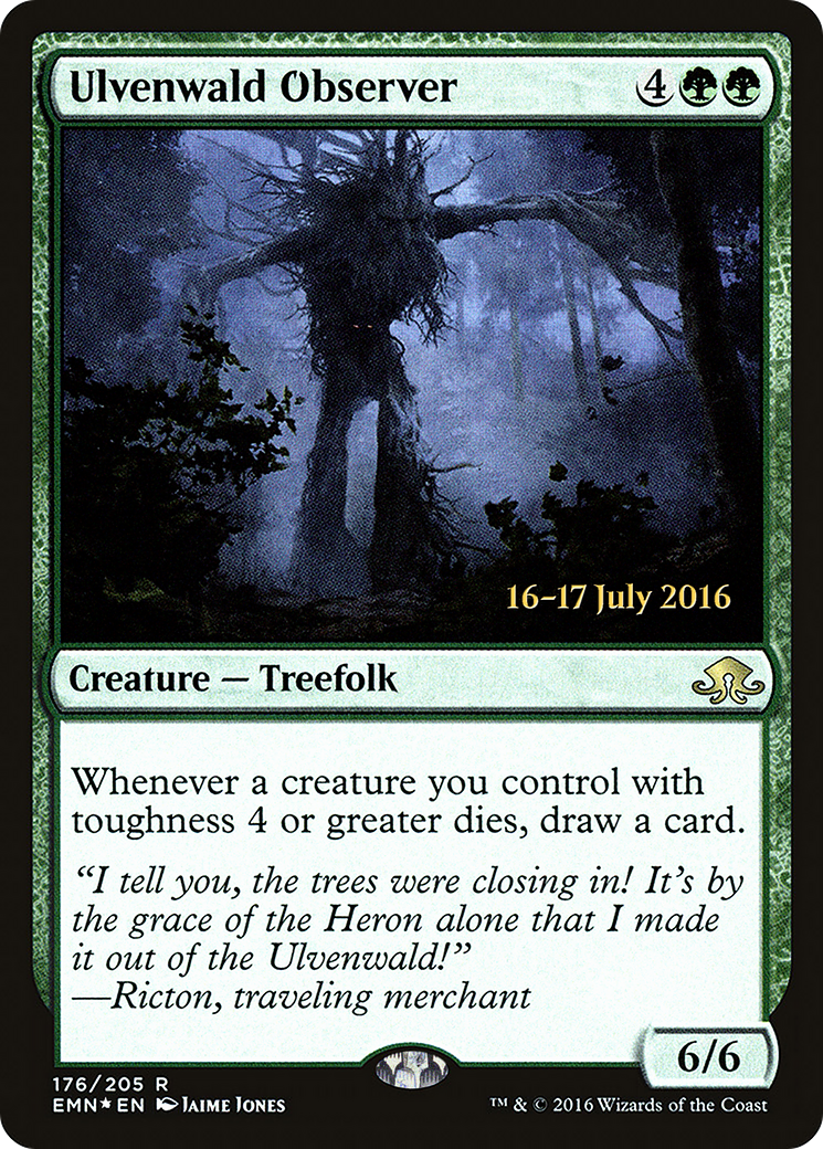 Ulvenwald Observer (PRE-176S) - Eldritch Moon Promos Foil