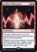 Leyline of Resonance (PRE-143) - Duskmourn: House of Horror Promos Foil