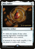 Mox Amber (PRE-224S) - Dominaria Promos Foil