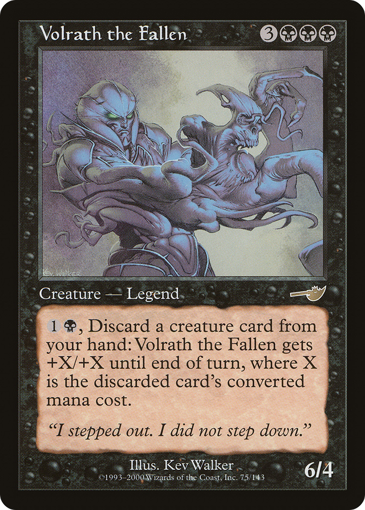 Volrath the Fallen (NMS-075) - Nemesis Foil