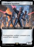 Cybermen Squadron (Extended Art) (Surge Foil) (WHO-1048) - Doctor Who: (Extended Art) Foil