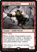 Goblin Chainwhirler (PRE-129S) - Dominaria Promos Foil