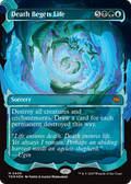 Death Begets Life (Showcase) (TDM-406) - Tarkir: Dragonstorm: (Showcase) Foil
