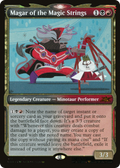 Magar of the Magic Strings (Showcase) (Galaxy Foil) (UNF-514) - Unfinity: (Showcase) Foil