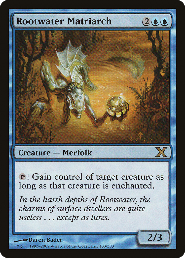 Rootwater Matriarch (10E-103) - Tenth Edition Foil