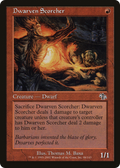 Dwarven Scorcher (JUD-086) - Judgment Foil