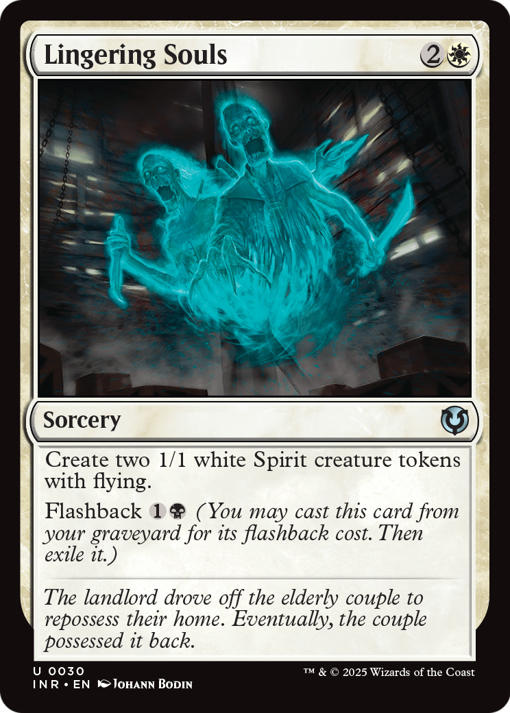 Lingering Souls (INR-030) - Innistrad Remastered Foil