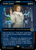 River Song (Showcase) (Surge Foil) (WHO-1138) - Doctor Who: (Showcase) (Borderless) Foil