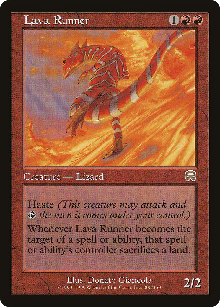 Lava Runner (MMQ-200) - Mercadian Masques Foil