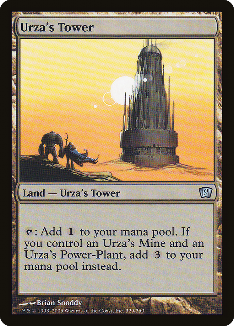 Urza's Tower (9ED-329) - 9th Edition Foil