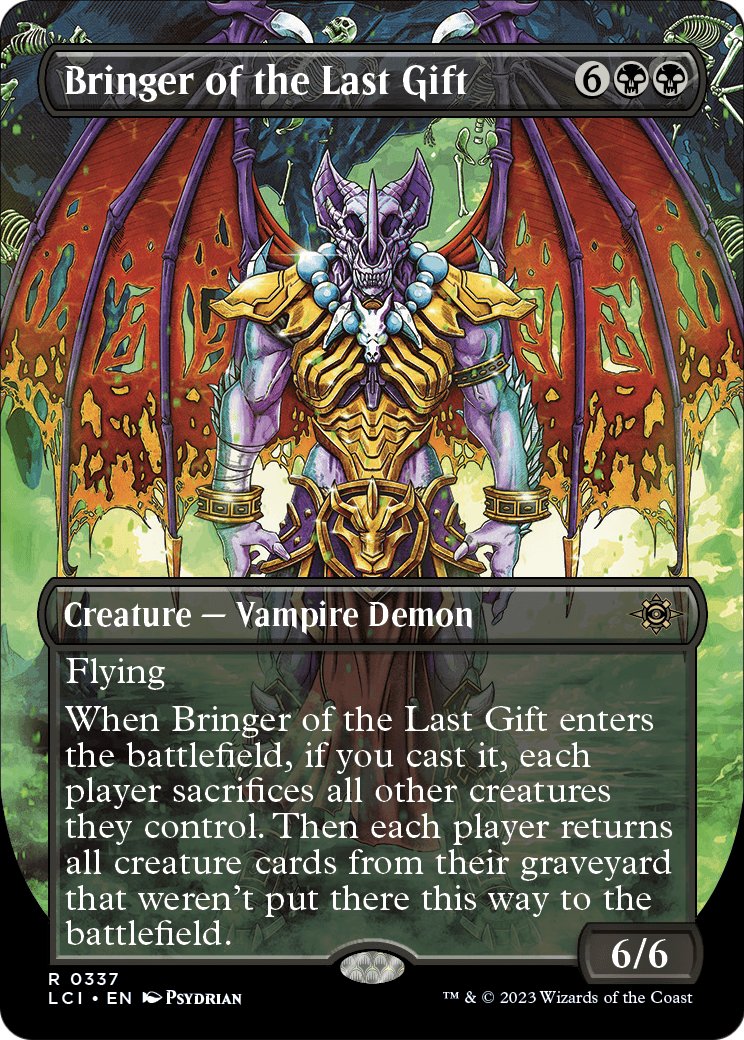 Bringer of the Last Gift (Borderless) (LCI-337) - The Lost Caverns of Ixalan