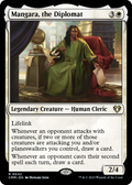 Mangara, the Diplomat (CMM-042) - Commander Masters Foil