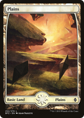 Plains (252) - Full Art (BFZ-252) - Battle for Zendikar Foil