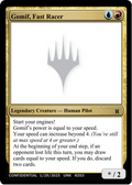 Gomif, Fast Racer (UNK-) - Un-Known Event Playtest Cards
