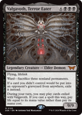 Valgavoth, Terror Eater (PPDSK-120) - Duskmourn: House of Horror Promos Foil